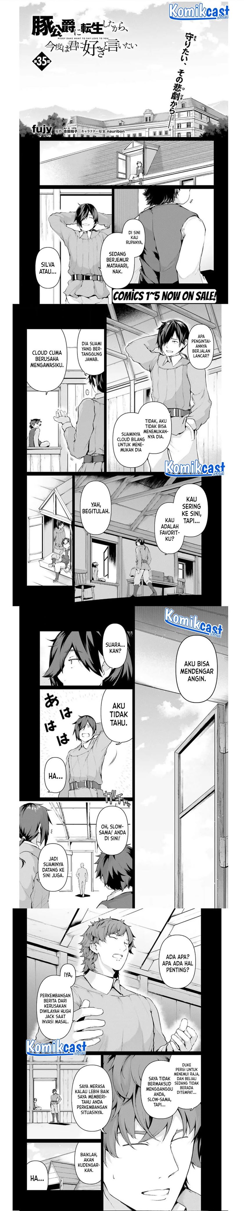 Buta Koushaku ni Tensei Shitakara, Kondo wa Kimi ni Suki to Iitai Chapter 35