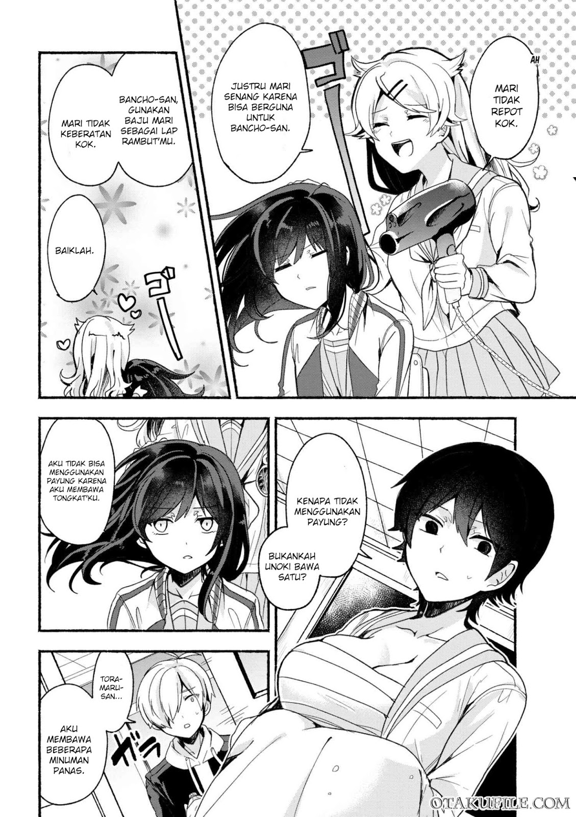 Pashiri na Boku to Koisuru Banchou-san Chapter 10