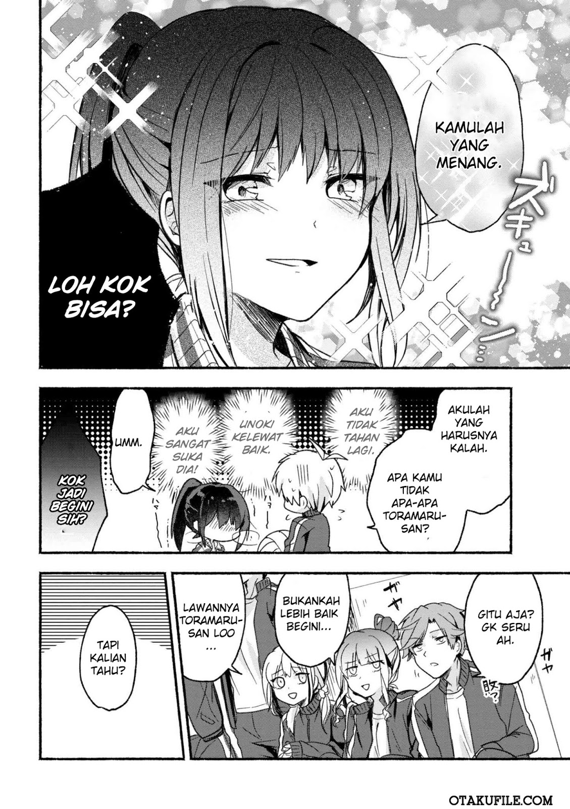 Pashiri na Boku to Koisuru Banchou-san Chapter 13