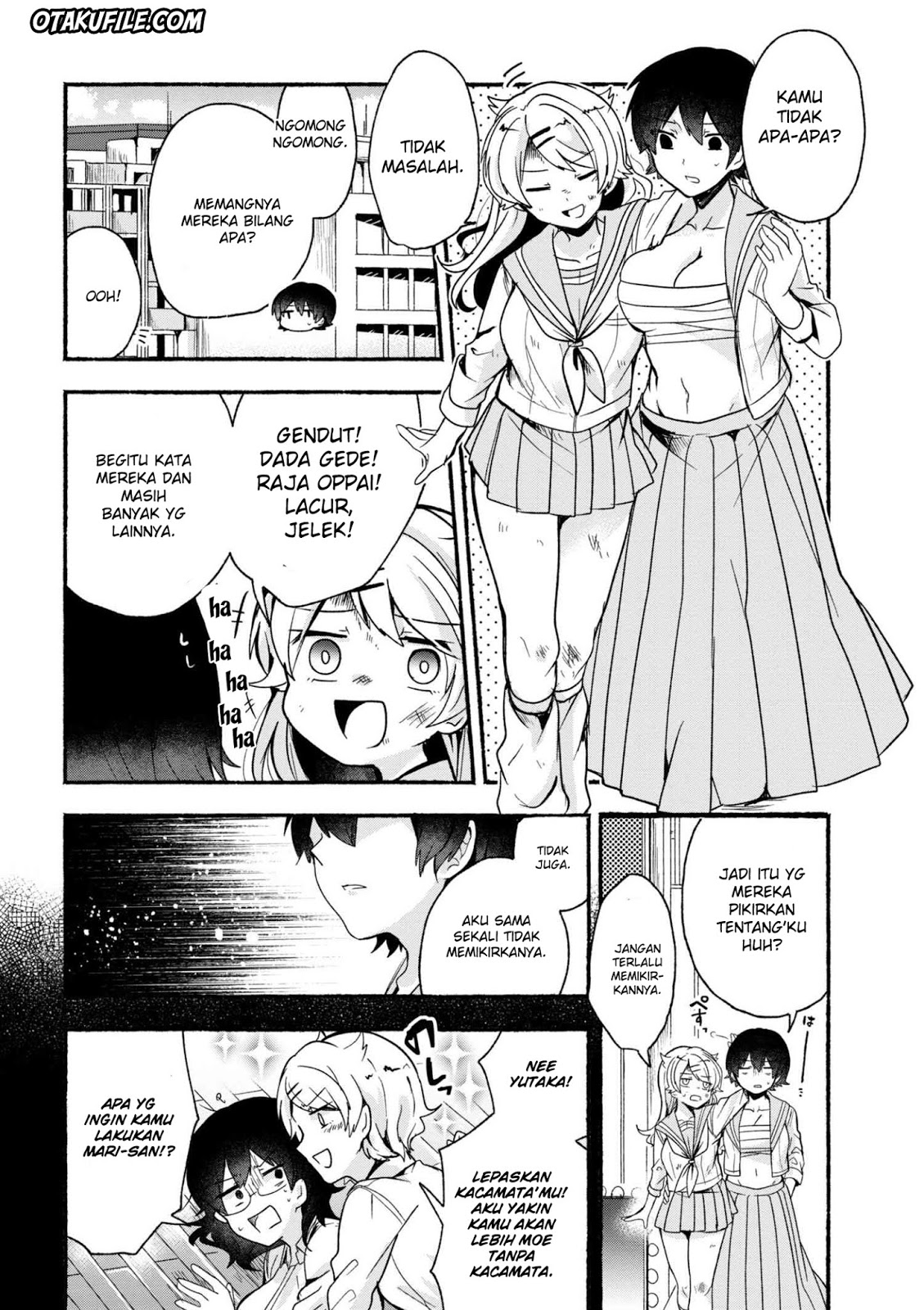 Pashiri na Boku to Koisuru Banchou-san Chapter 14