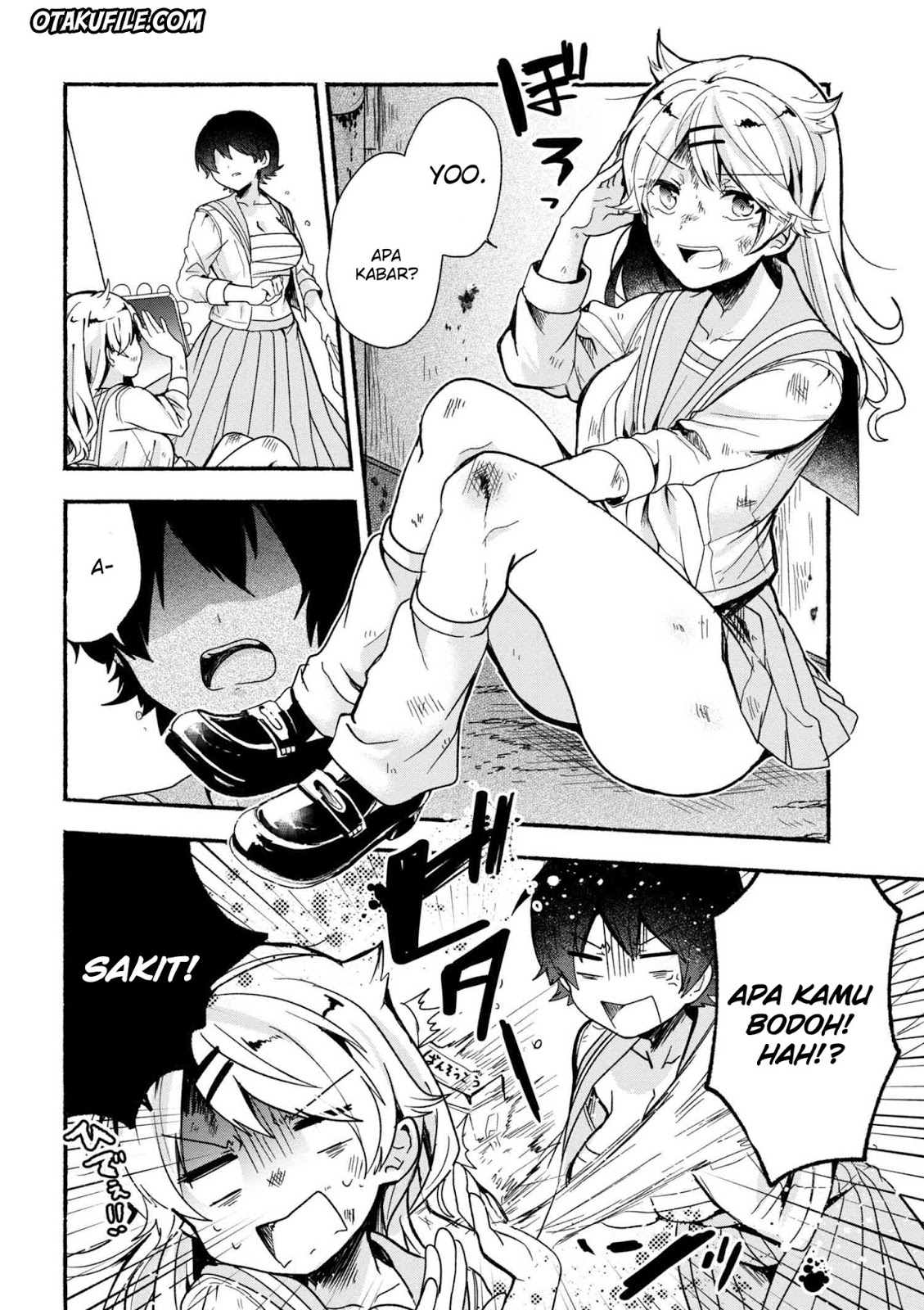 Pashiri na Boku to Koisuru Banchou-san Chapter 14