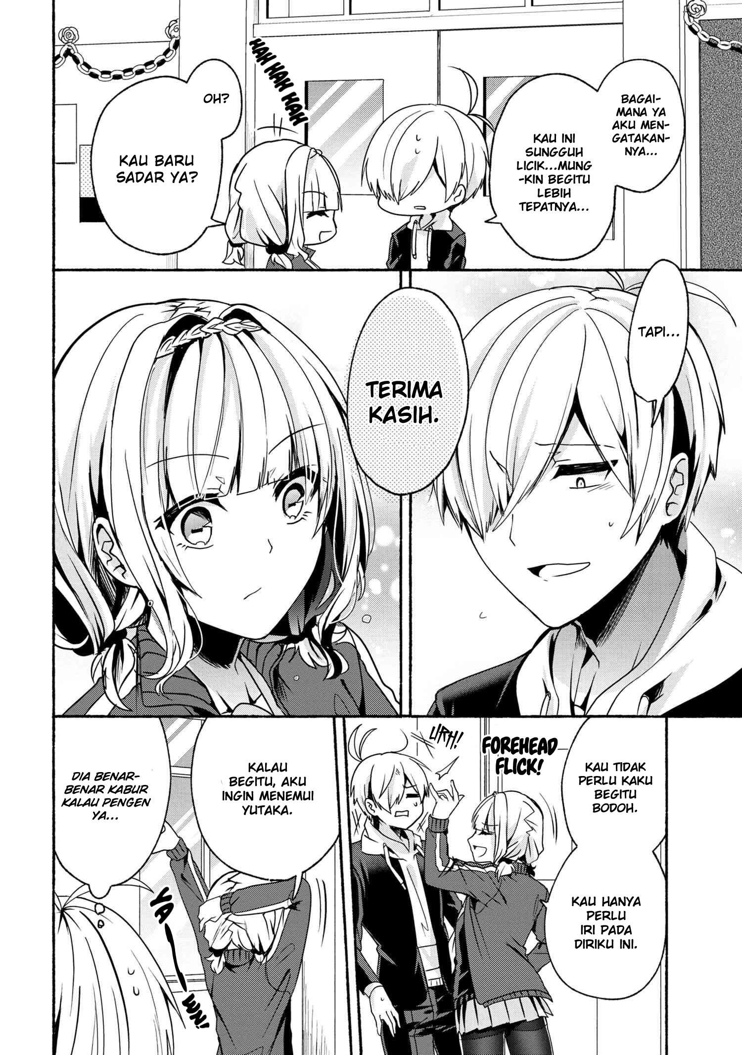 Pashiri na Boku to Koisuru Banchou-san Chapter 55