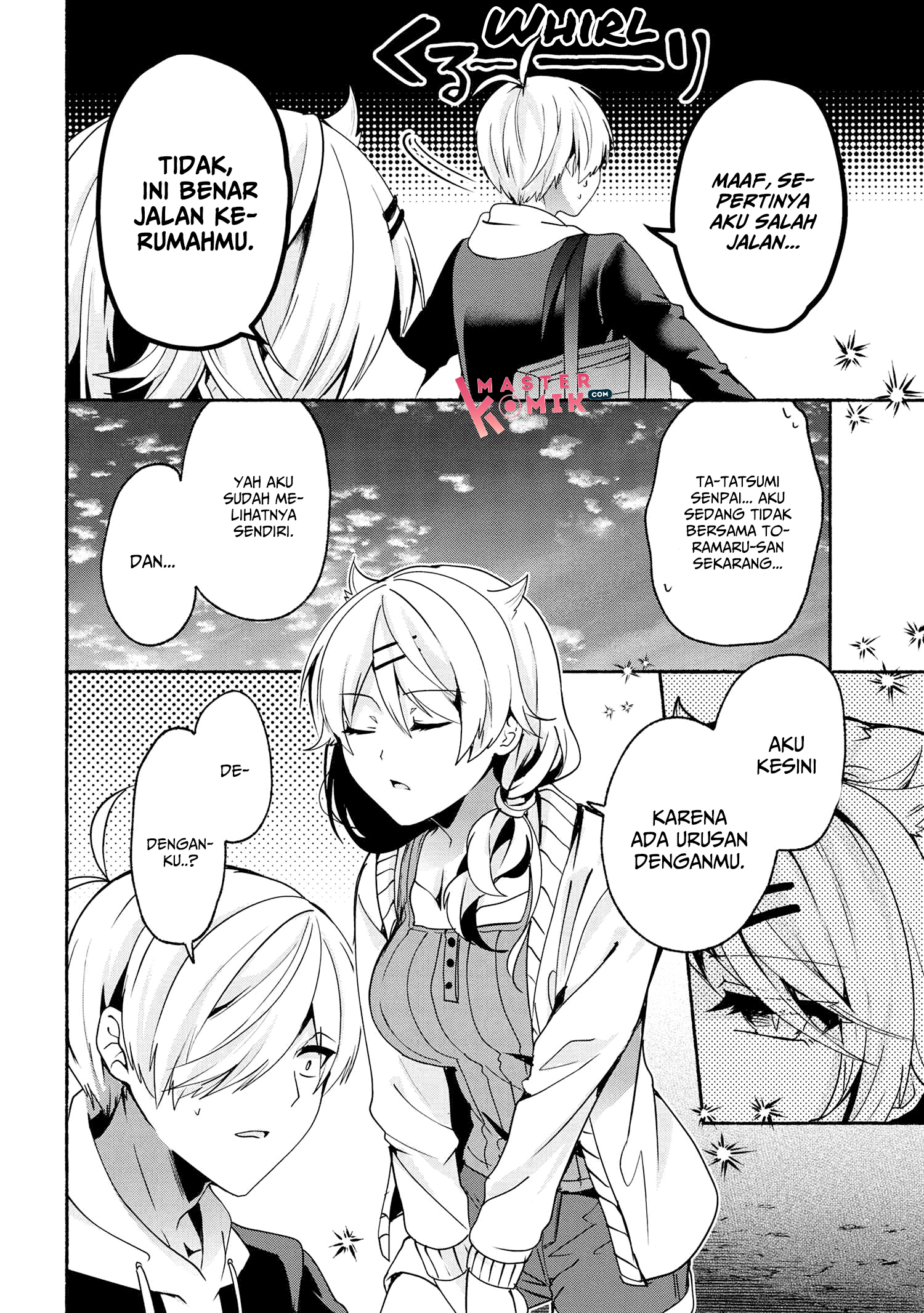 Pashiri na Boku to Koisuru Banchou-san Chapter 64