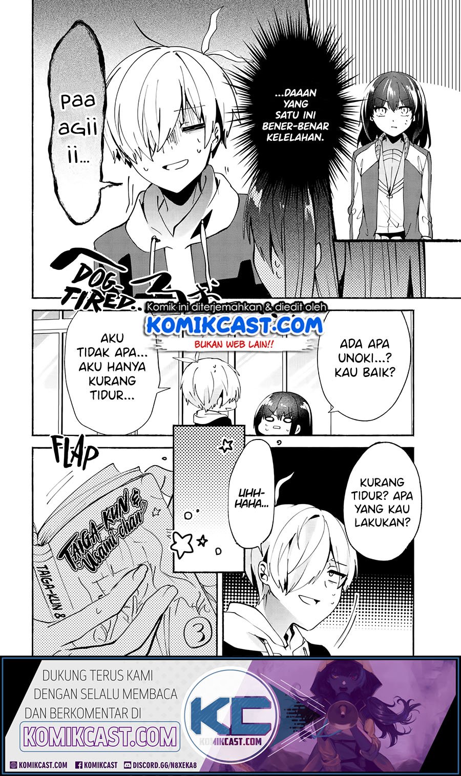 Pashiri na Boku to Koisuru Banchou-san Chapter 72