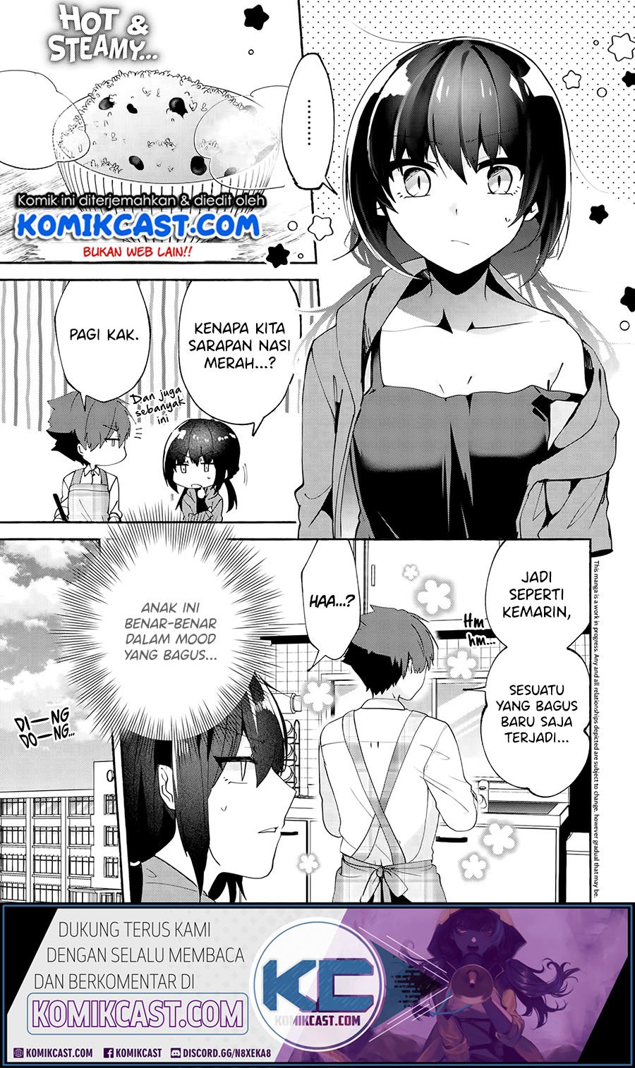 Pashiri na Boku to Koisuru Banchou-san Chapter 72