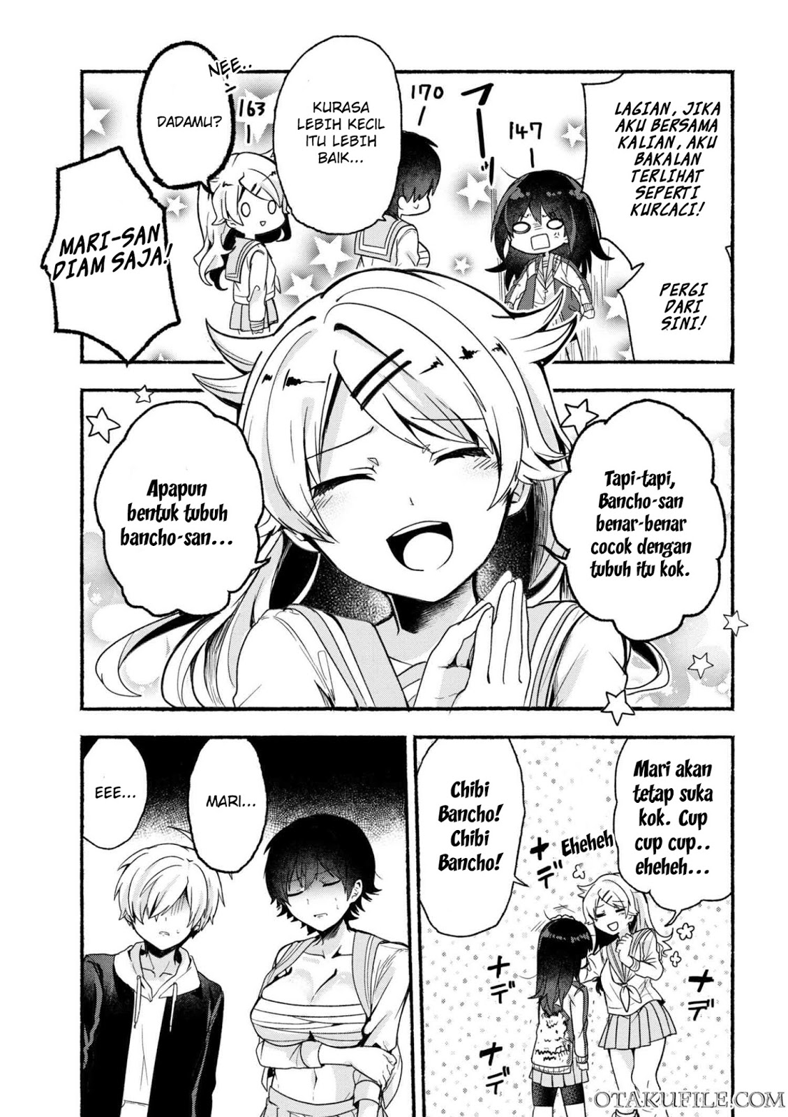 Pashiri na Boku to Koisuru Banchou-san Chapter 9