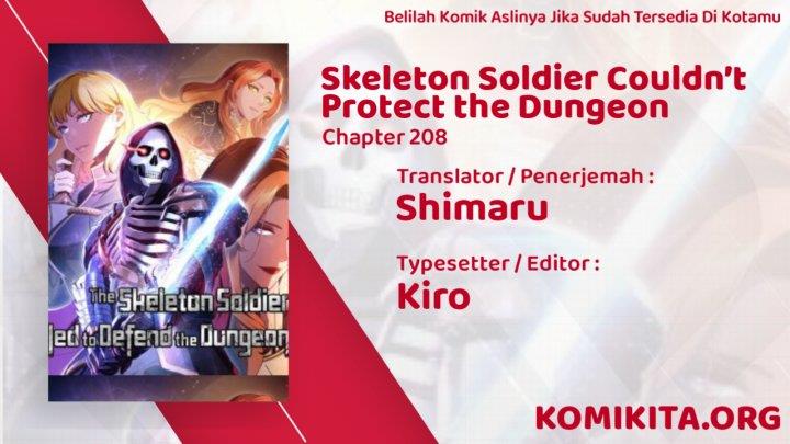 Skeleton Soldier Couldn’t Protect the Dungeon Chapter 208