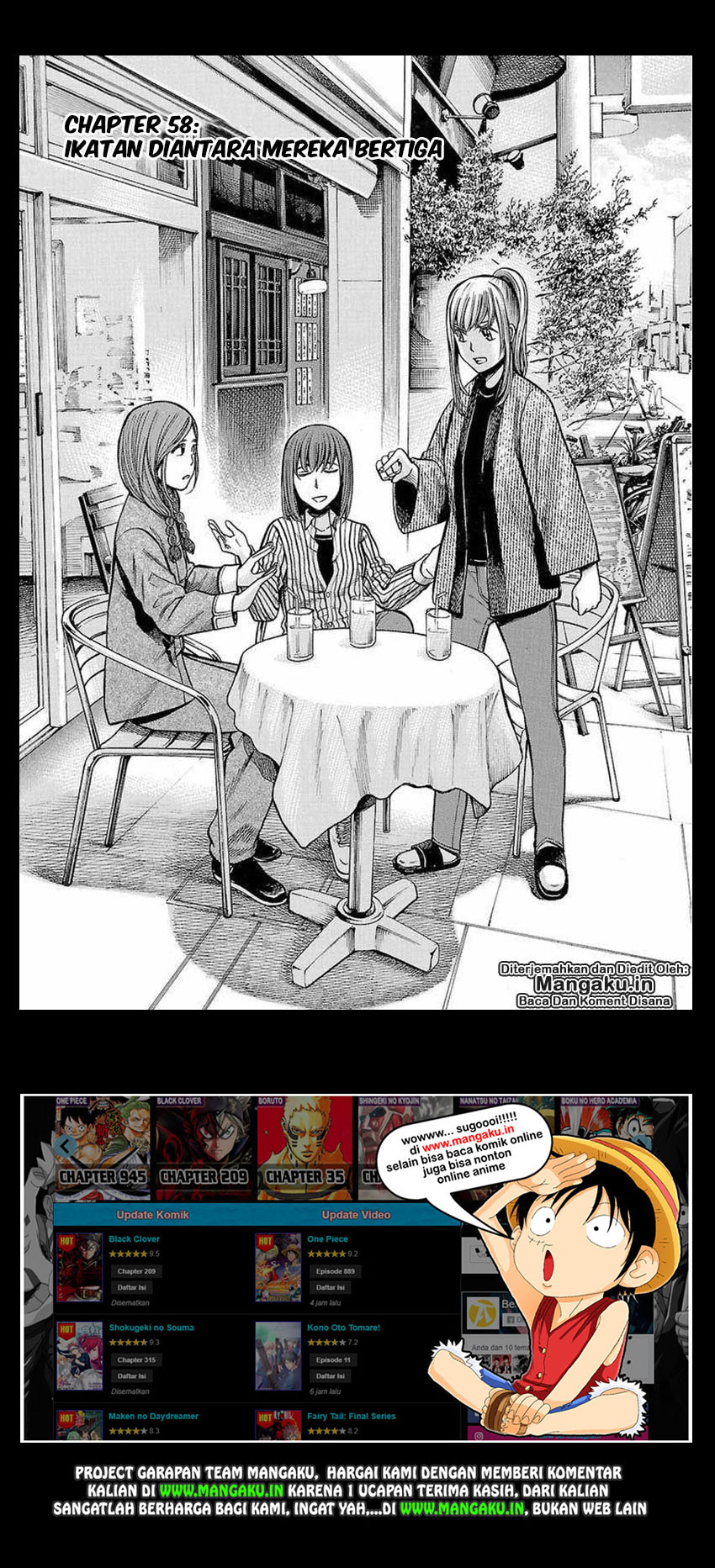 Hinamatsuri Chapter 58