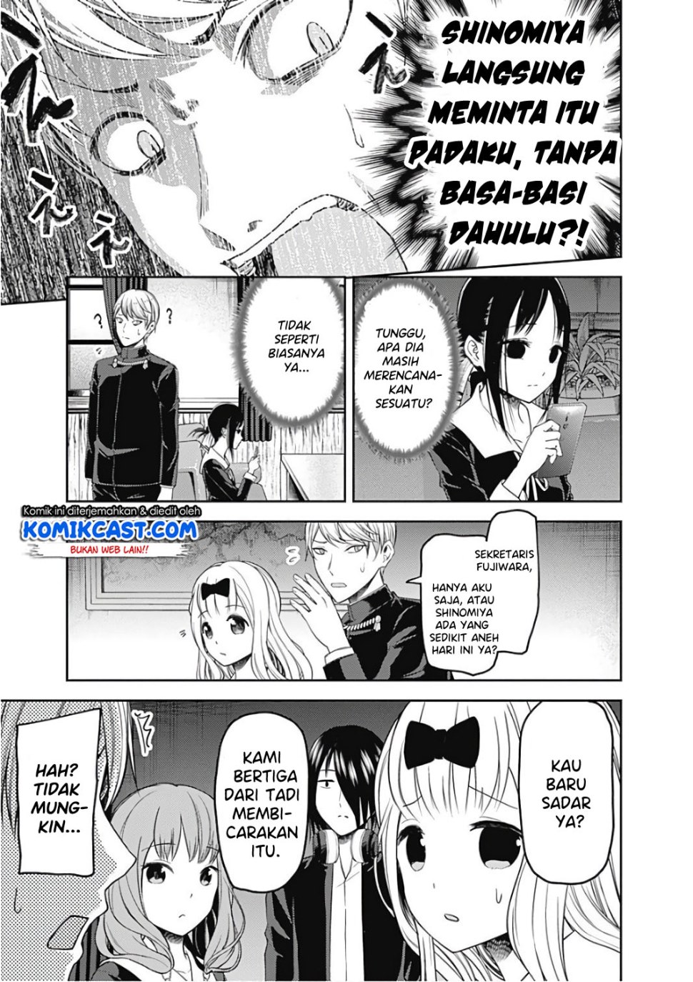 Kaguya-sama wa Kokurasetai: Tensai-tachi no Renai Zunousen Chapter 101