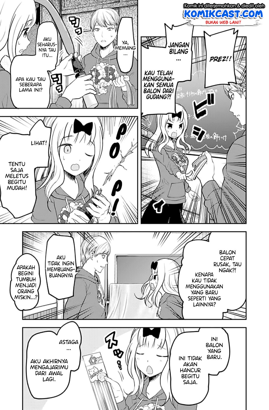 Kaguya-sama wa Kokurasetai: Tensai-tachi no Renai Zunousen Chapter 118