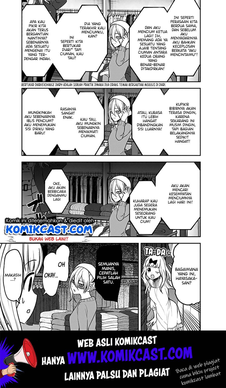 Kaguya-sama wa Kokurasetai: Tensai-tachi no Renai Zunousen Chapter 163