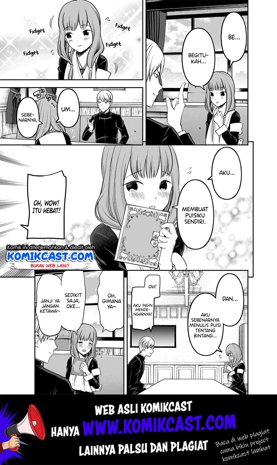 Kaguya-sama wa Kokurasetai: Tensai-tachi no Renai Zunousen Chapter 165