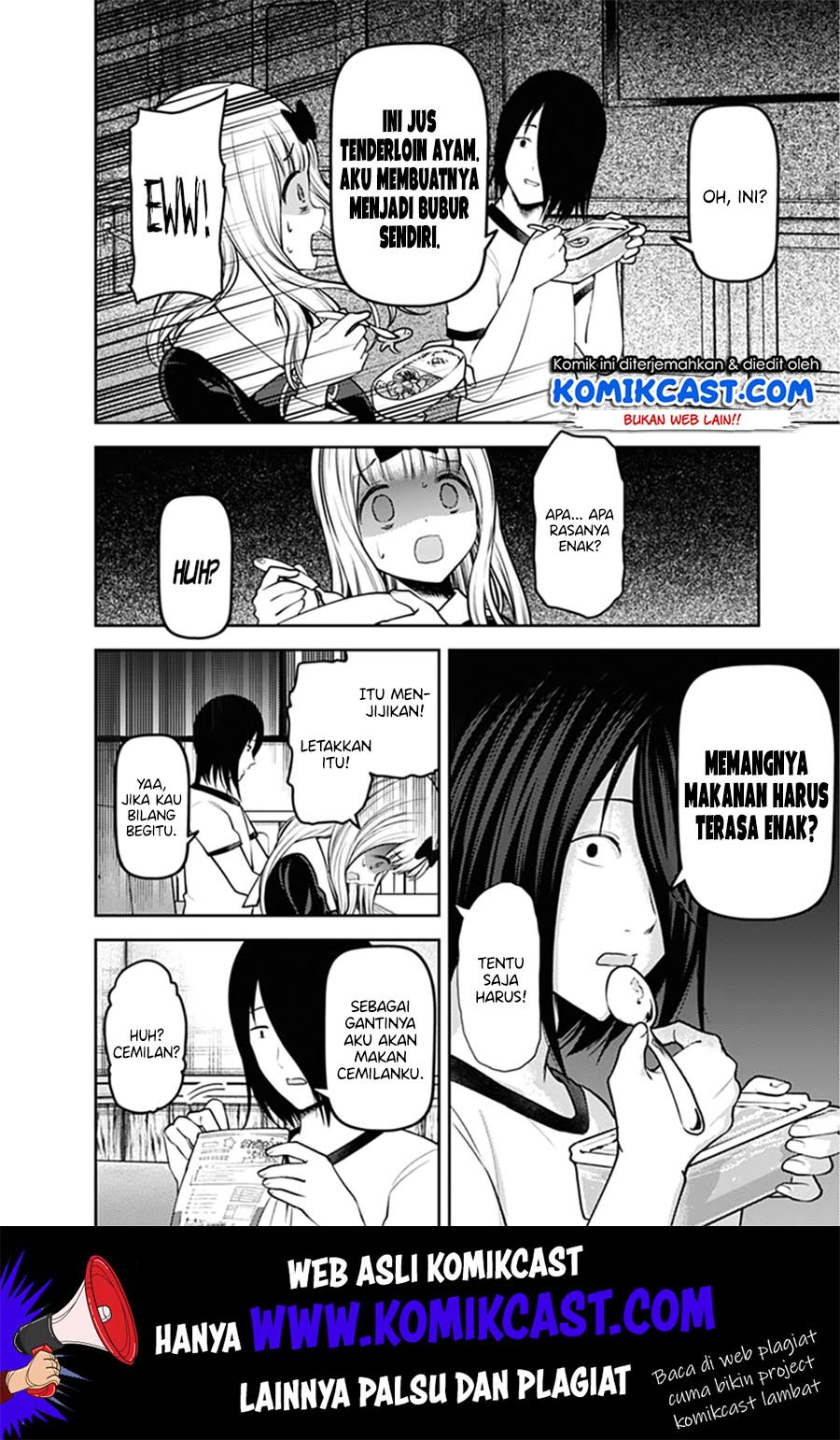 Kaguya-sama wa Kokurasetai: Tensai-tachi no Renai Zunousen Chapter 166