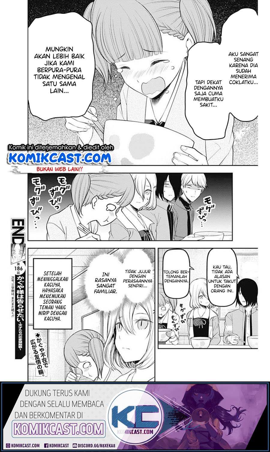 Kaguya-sama wa Kokurasetai: Tensai-tachi no Renai Zunousen Chapter 196