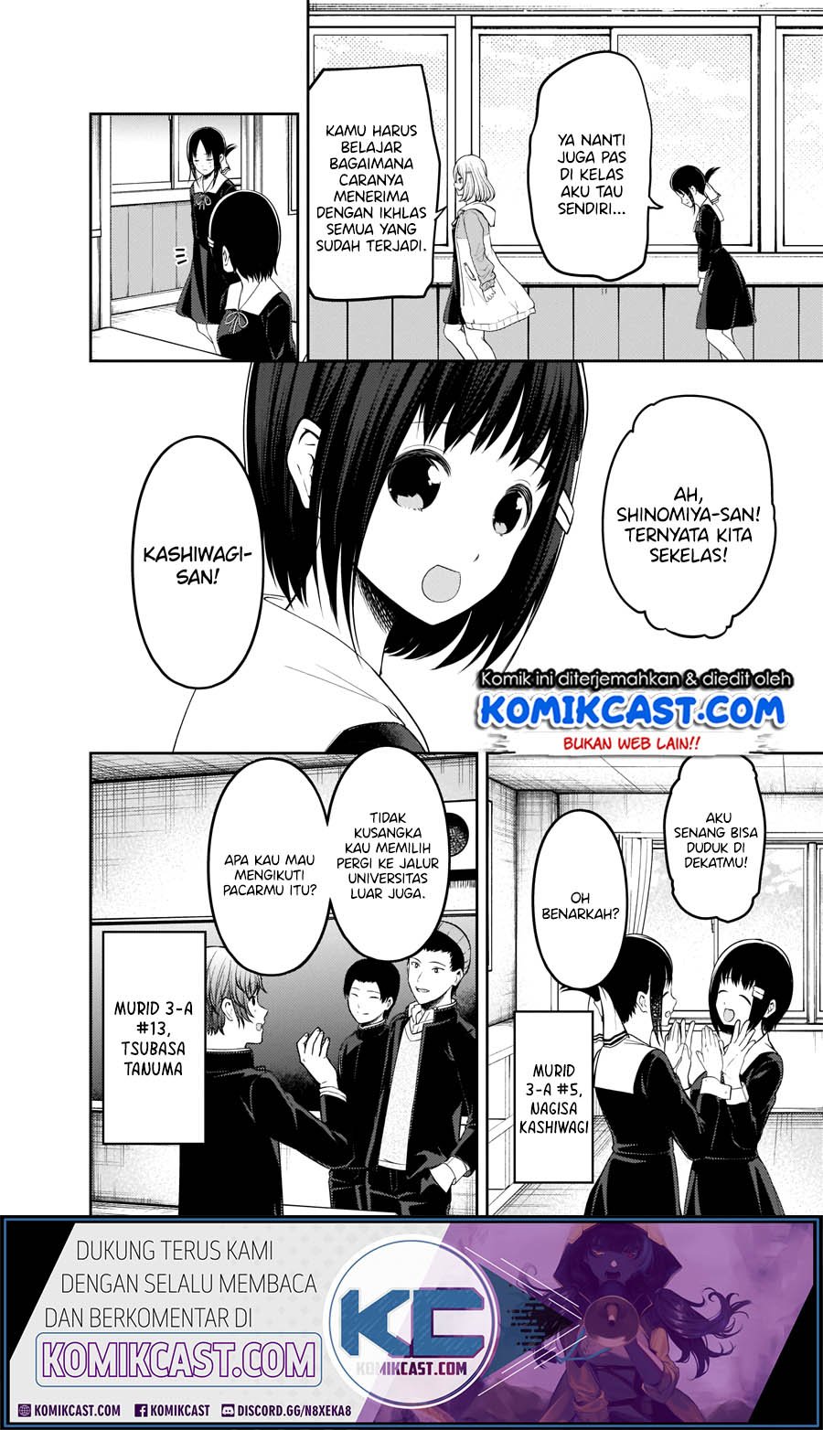 Kaguya-sama wa Kokurasetai: Tensai-tachi no Renai Zunousen Chapter 211.HD