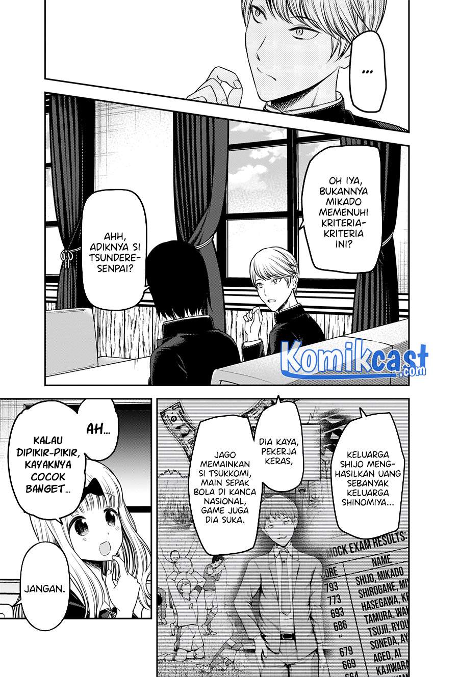 Kaguya-sama wa Kokurasetai: Tensai-tachi no Renai Zunousen Chapter 235