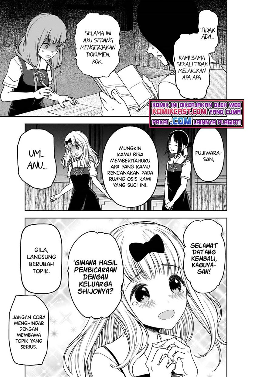 Kaguya-sama wa Kokurasetai: Tensai-tachi no Renai Zunousen Chapter 262