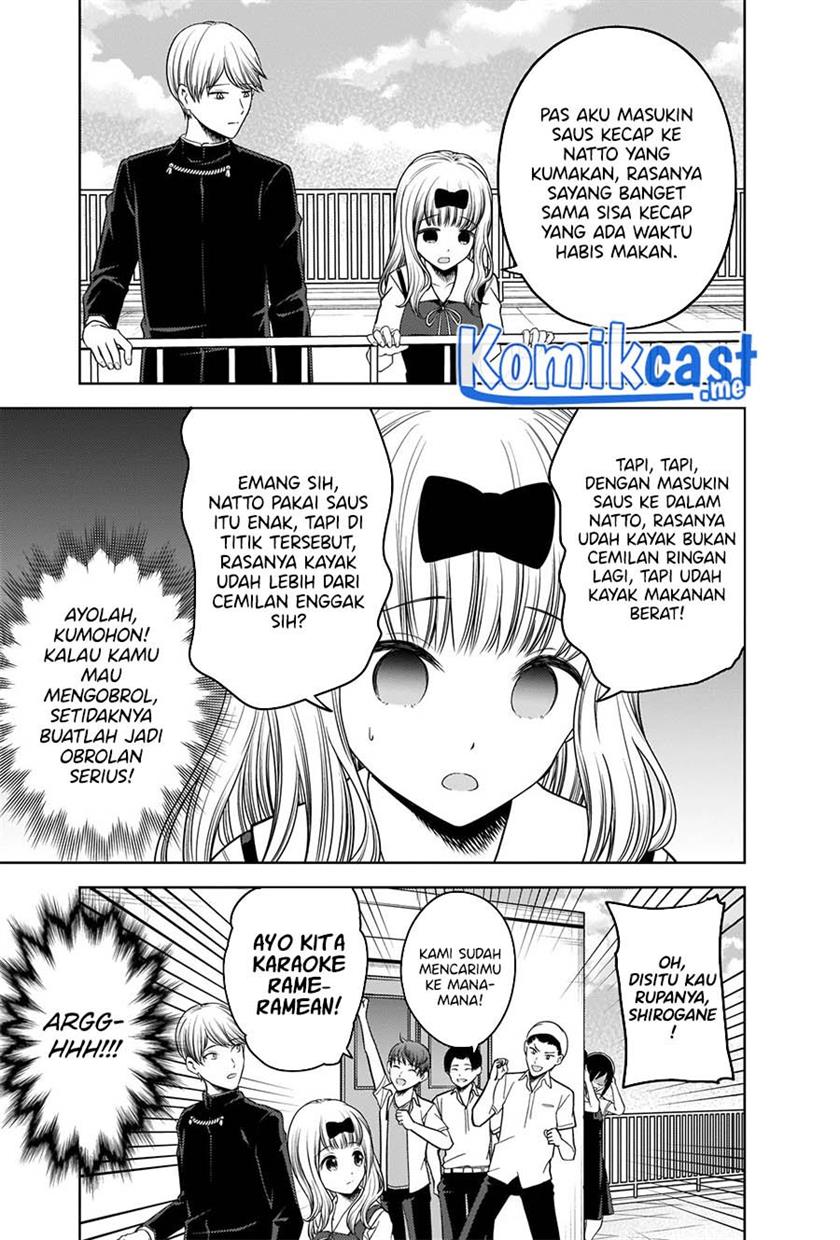 Kaguya-sama wa Kokurasetai: Tensai-tachi no Renai Zunousen Chapter 265