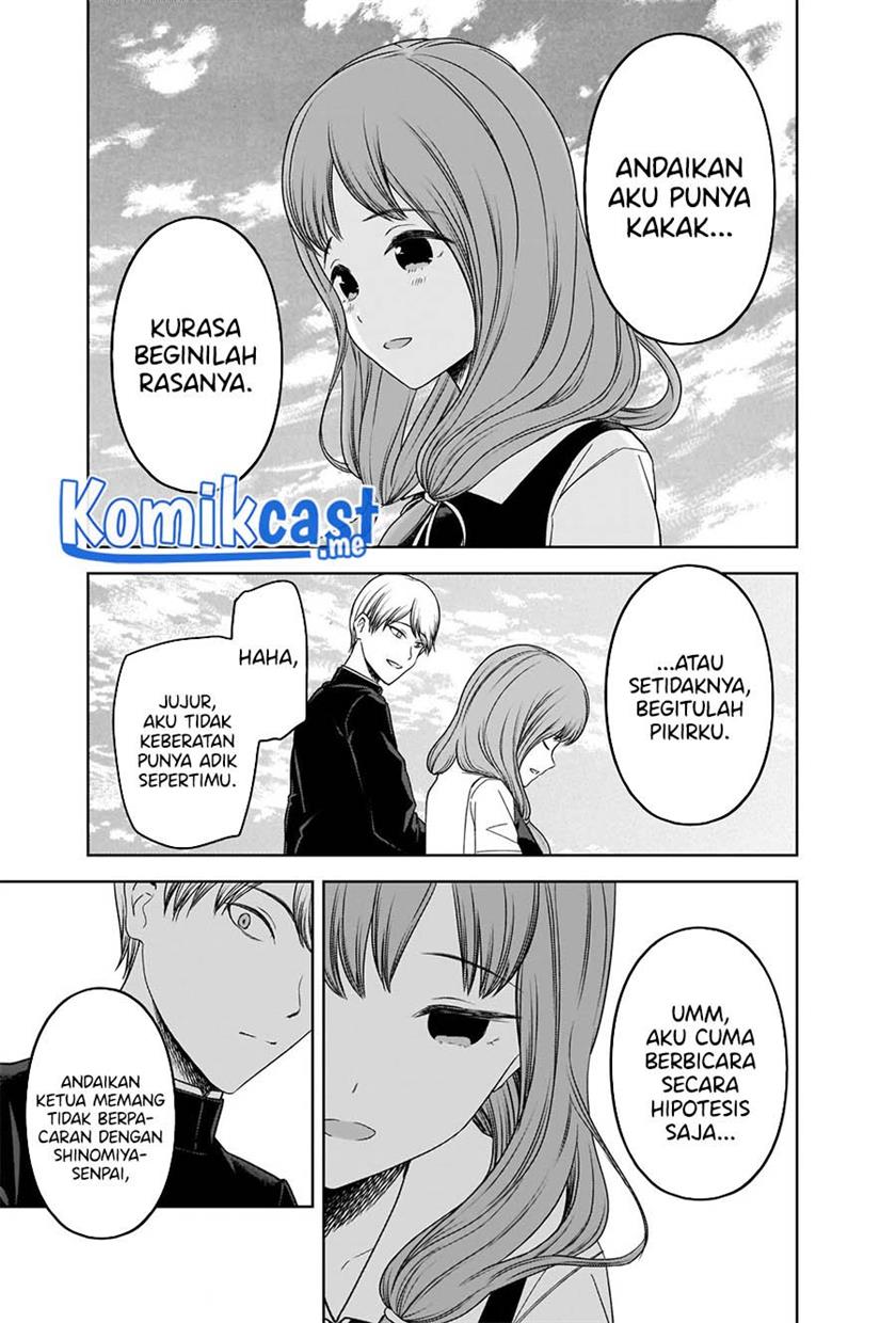 Kaguya-sama wa Kokurasetai: Tensai-tachi no Renai Zunousen Chapter 265