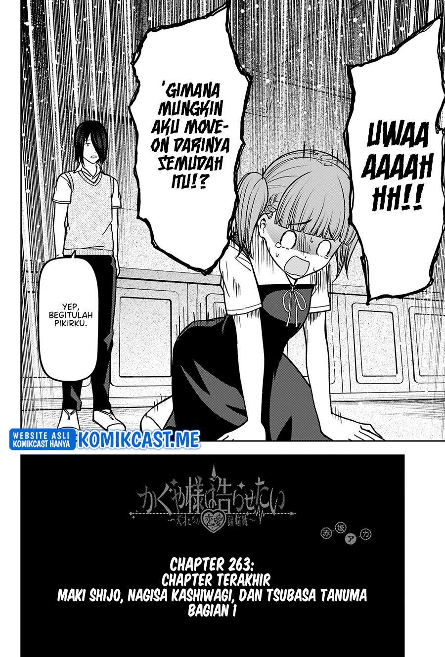 Kaguya-sama wa Kokurasetai: Tensai-tachi no Renai Zunousen Chapter 273