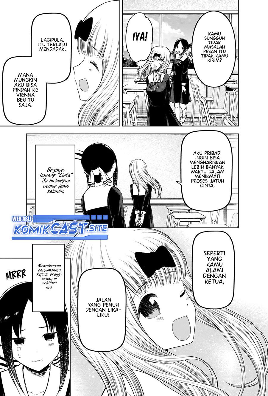 Kaguya-sama wa Kokurasetai: Tensai-tachi no Renai Zunousen Chapter 279