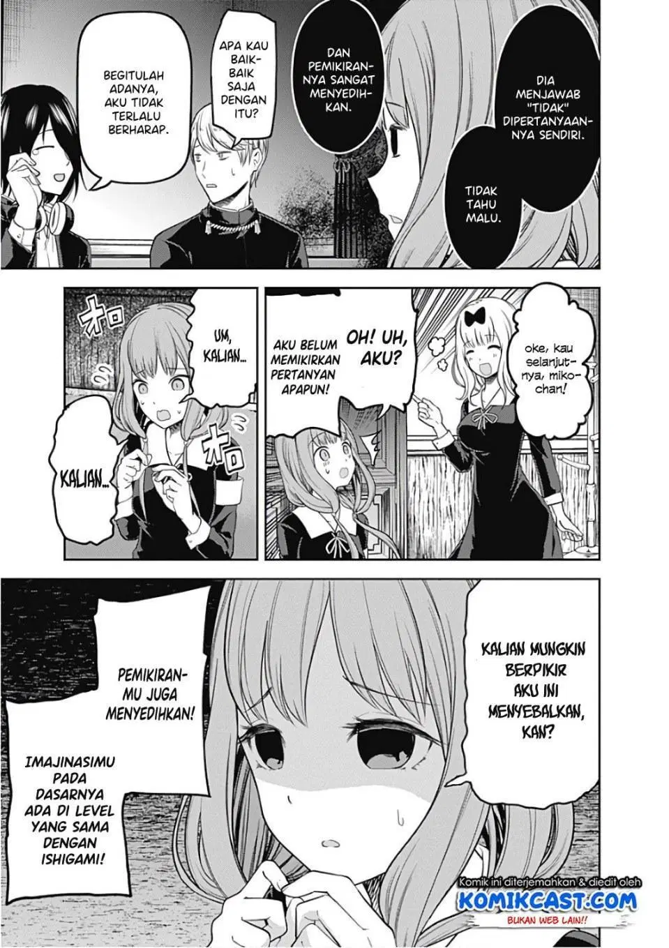 Kaguya-sama wa Kokurasetai: Tensai-tachi no Renai Zunousen Chapter 99