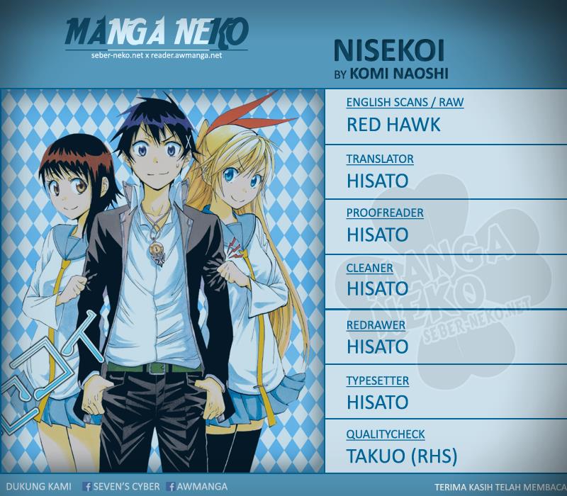 Nisekoi Chapter 101