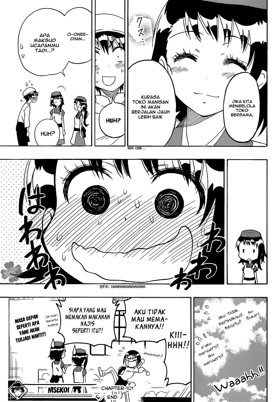 Nisekoi Chapter 101