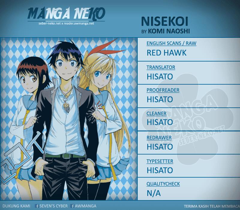 Nisekoi Chapter 104