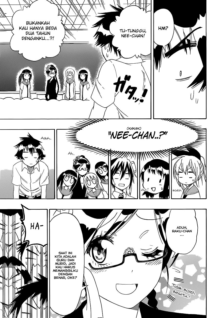 Nisekoi Chapter 119