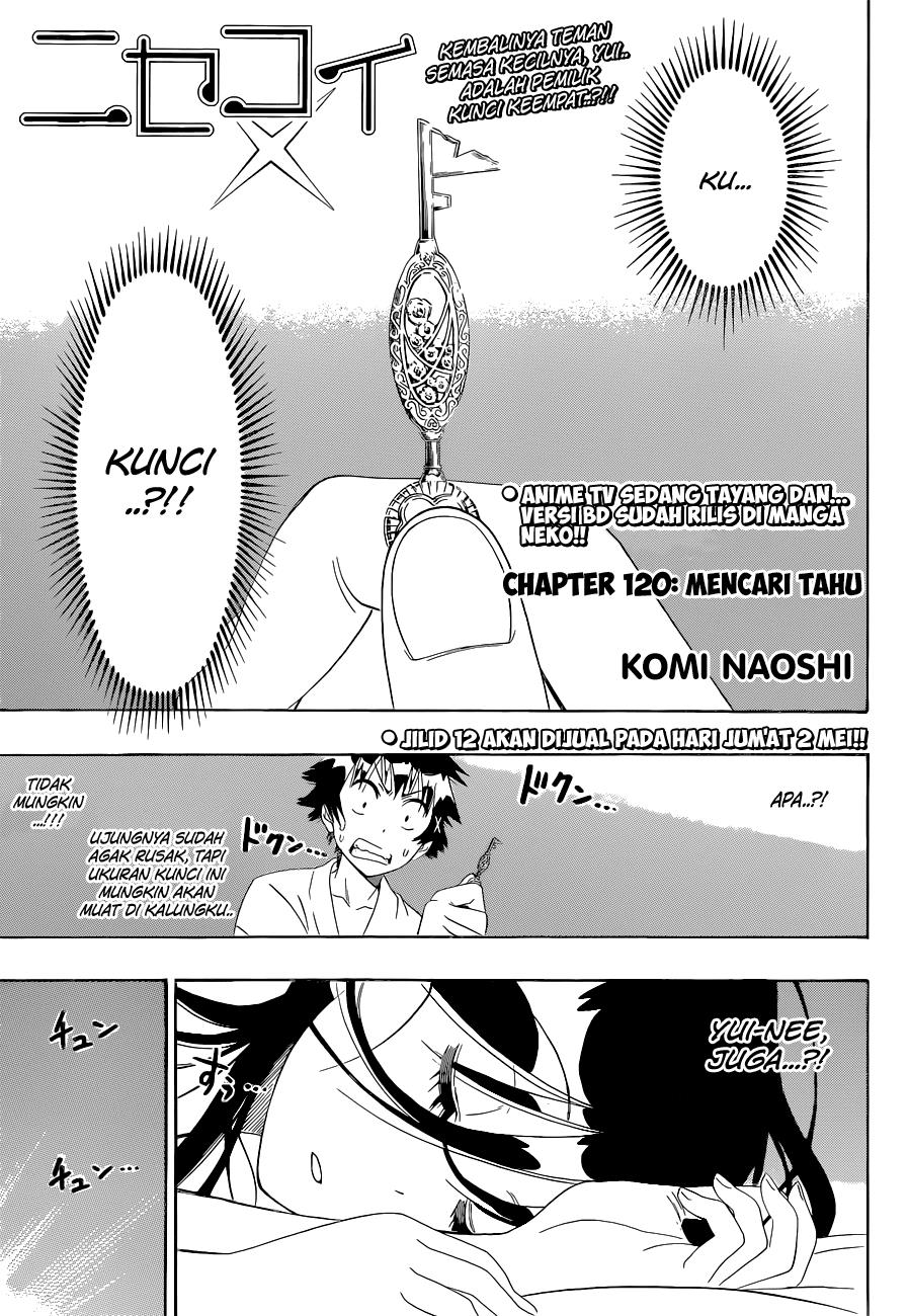 Nisekoi Chapter 120