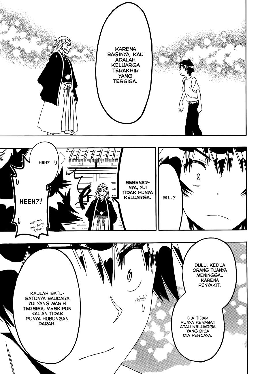 Nisekoi Chapter 121