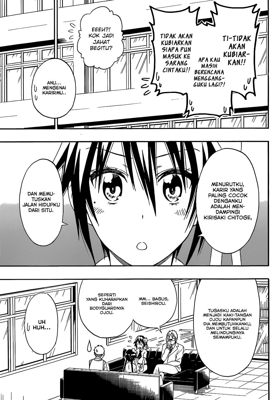 Nisekoi Chapter 122