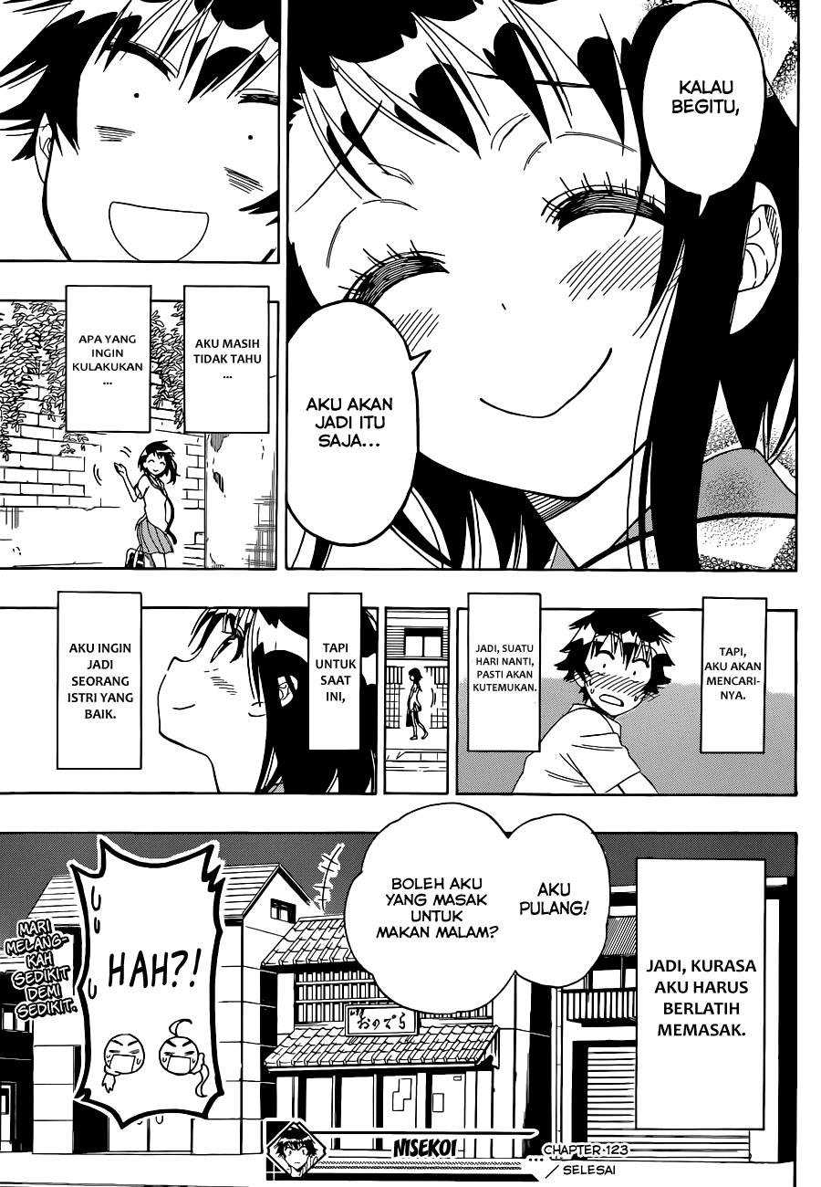 Nisekoi Chapter 123