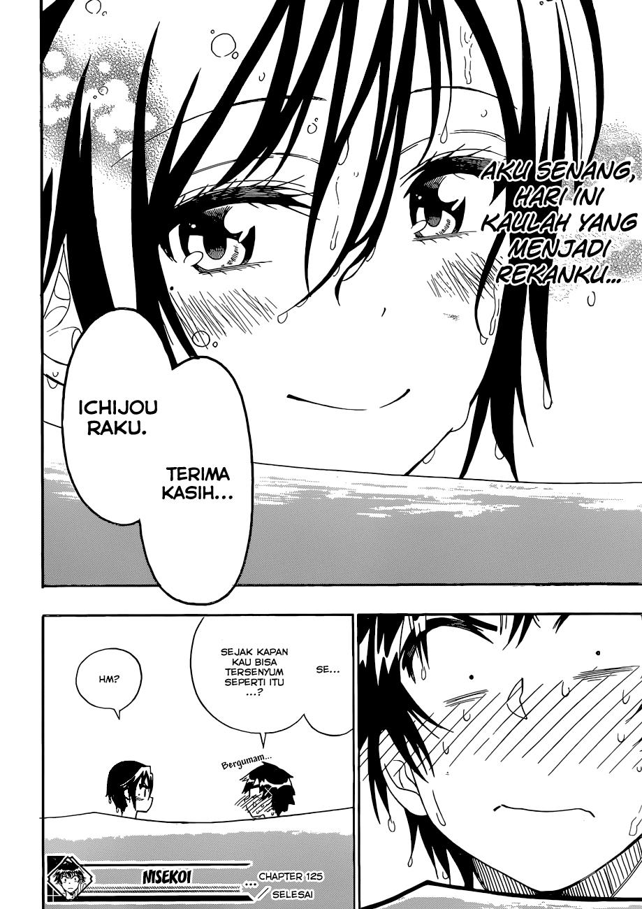 Nisekoi Chapter 125