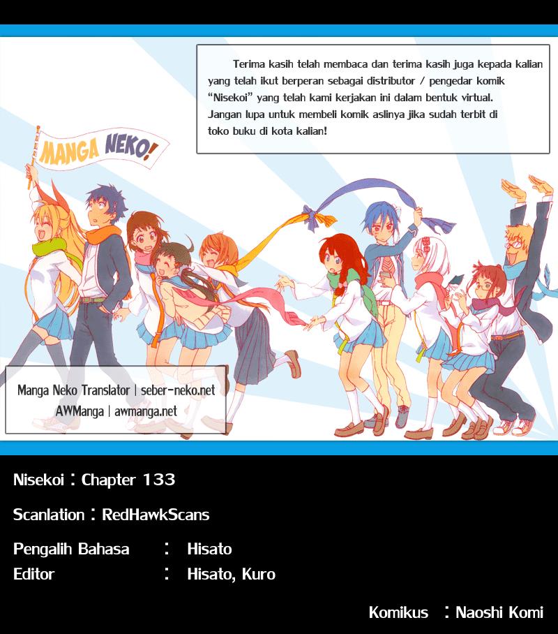 Nisekoi Chapter 133