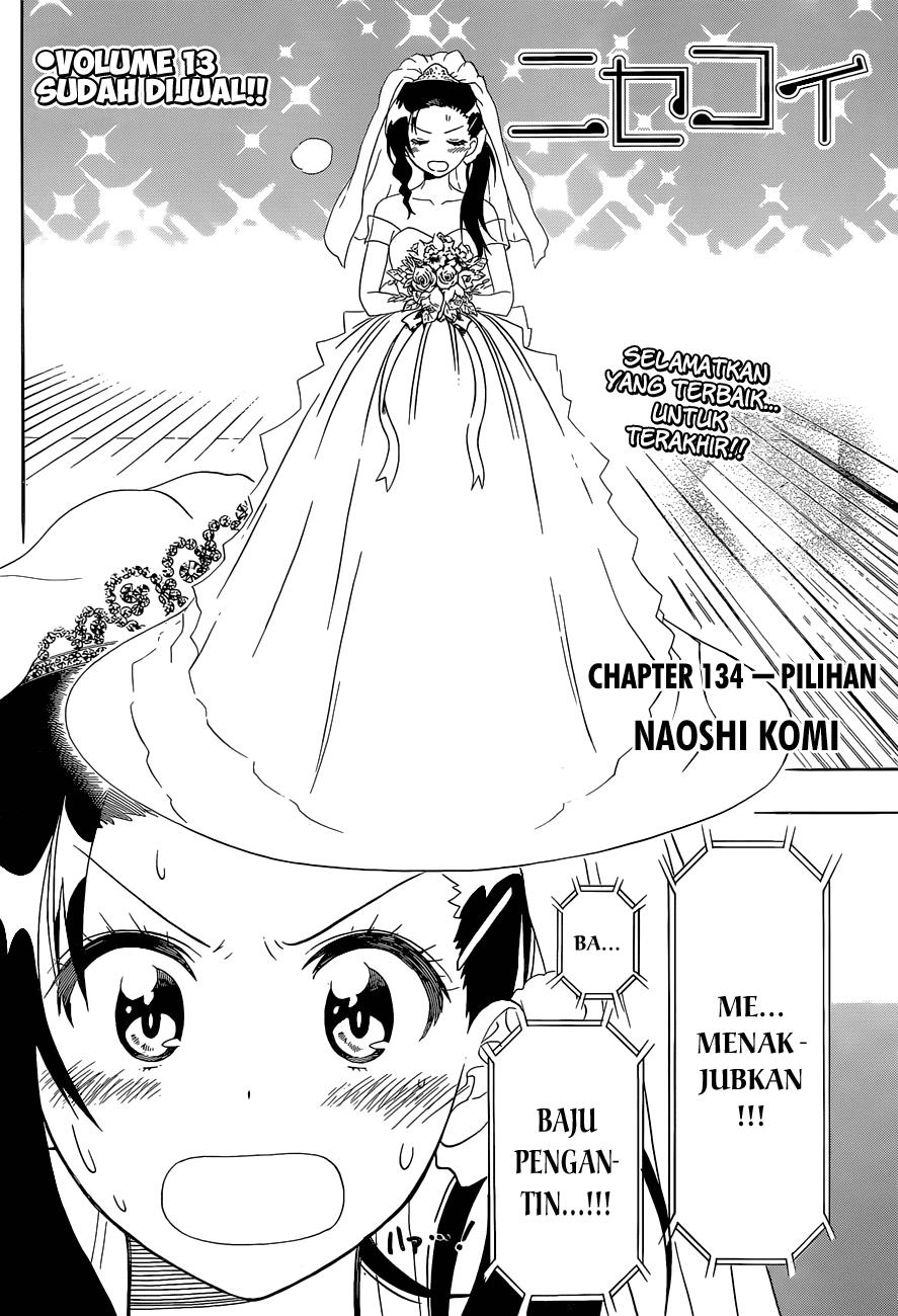 Nisekoi Chapter 134