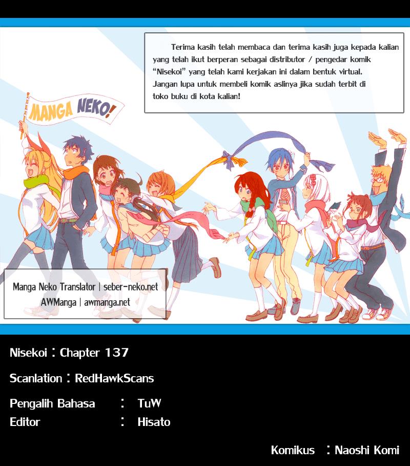 Nisekoi Chapter 137