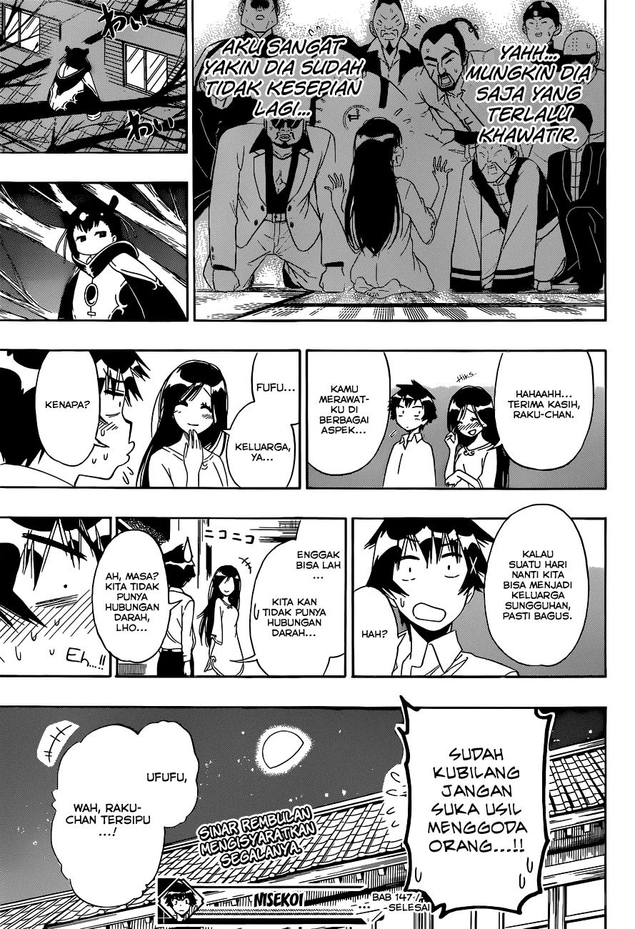 Nisekoi Chapter 147