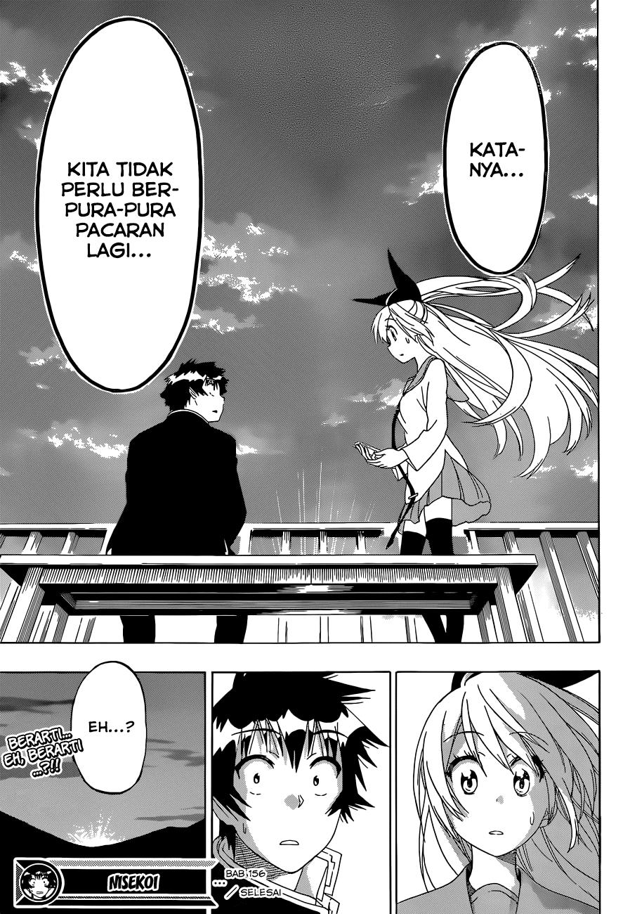 Nisekoi Chapter 156