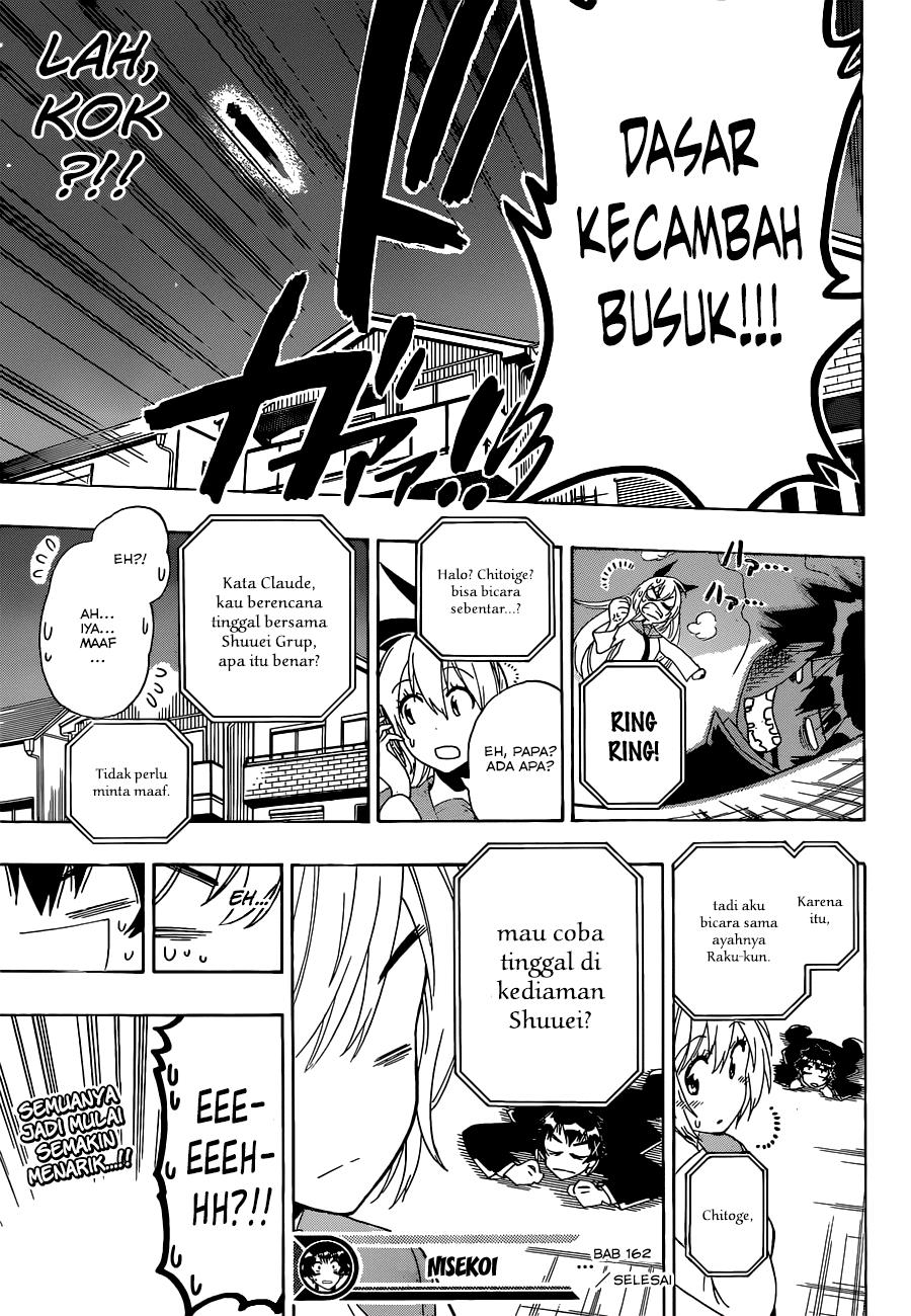 Nisekoi Chapter 162