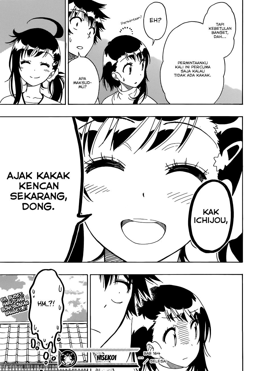 Nisekoi Chapter 164