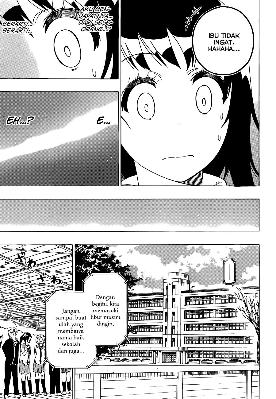 Nisekoi Chapter 168