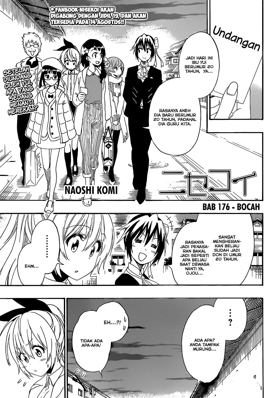 Nisekoi Chapter 176