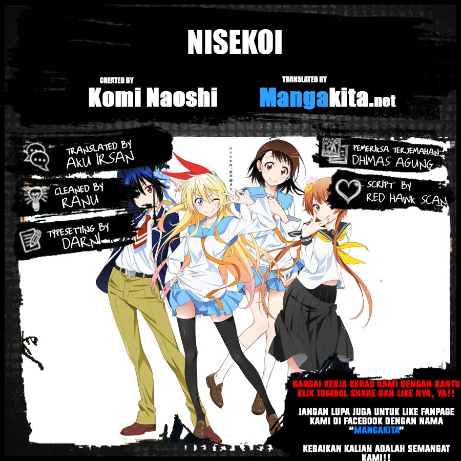 Nisekoi Chapter 181