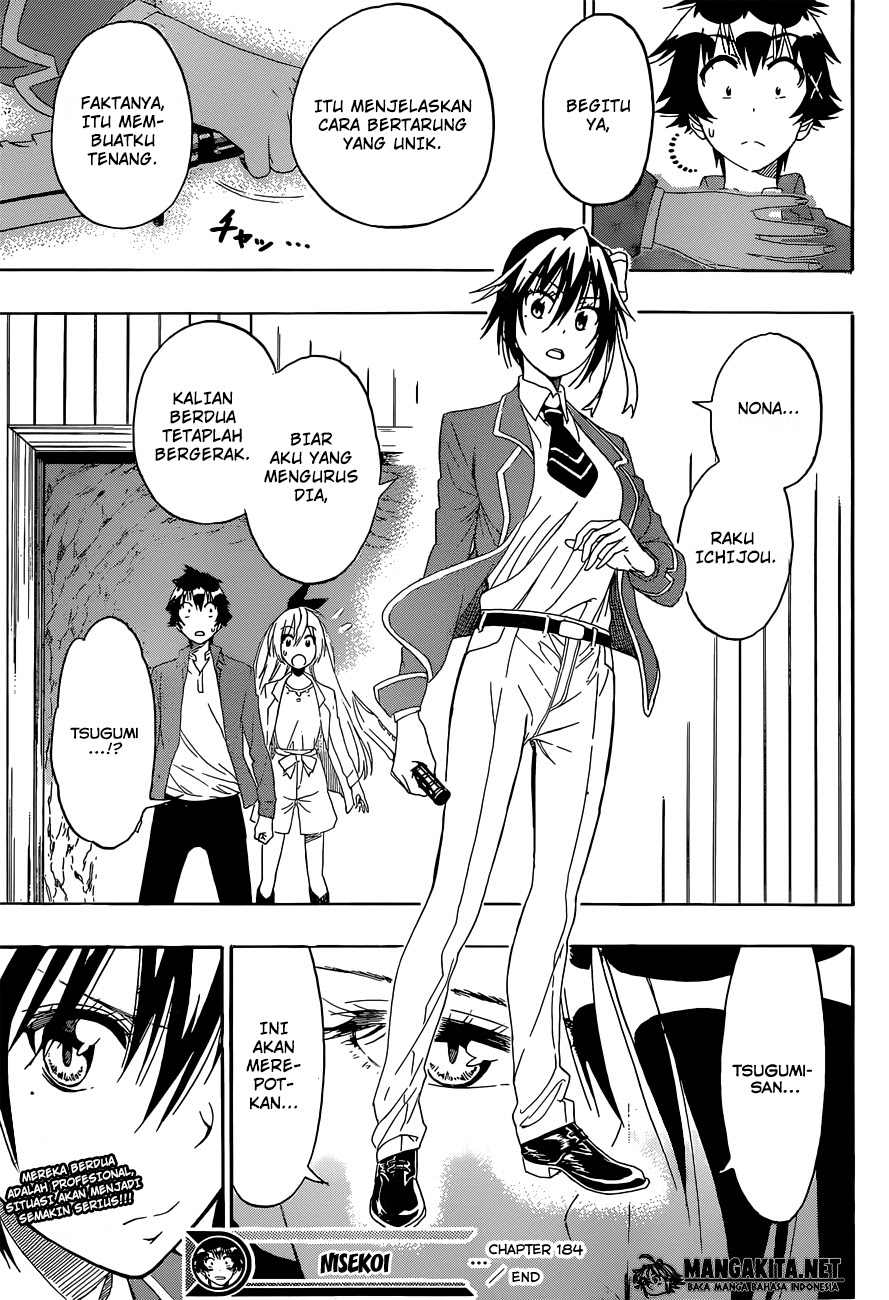 Nisekoi Chapter 184