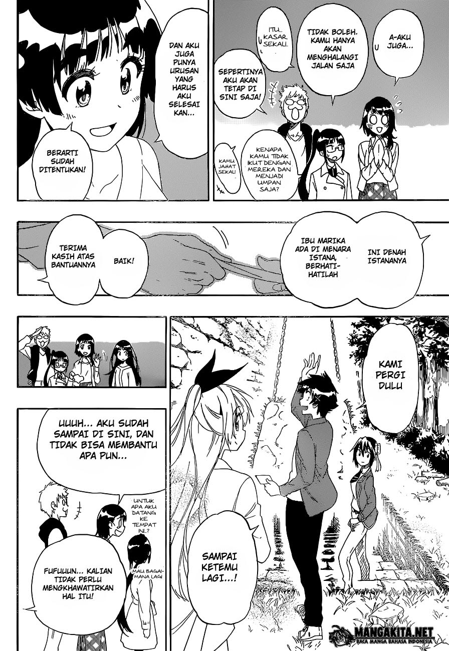 Nisekoi Chapter 184