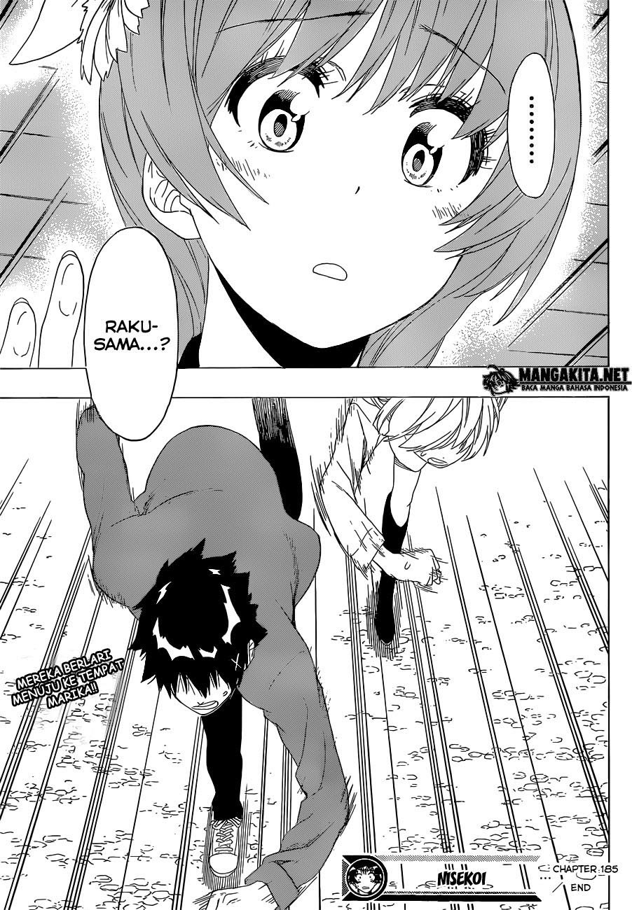 Nisekoi Chapter 185