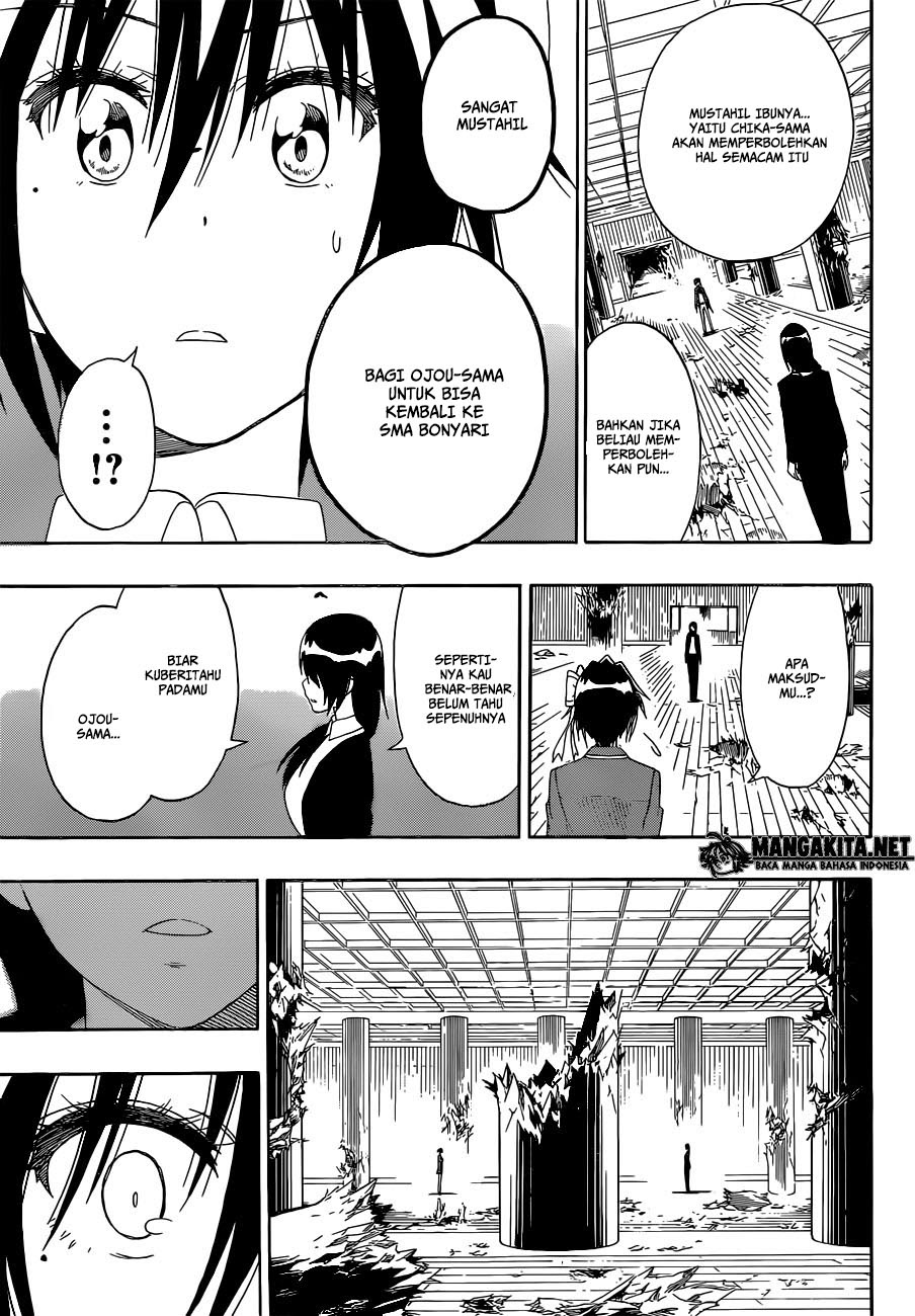 Nisekoi Chapter 185