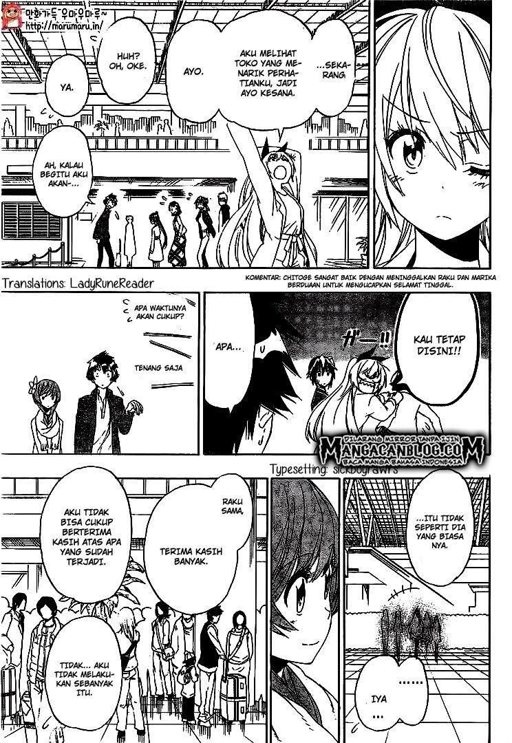 Nisekoi Chapter 195